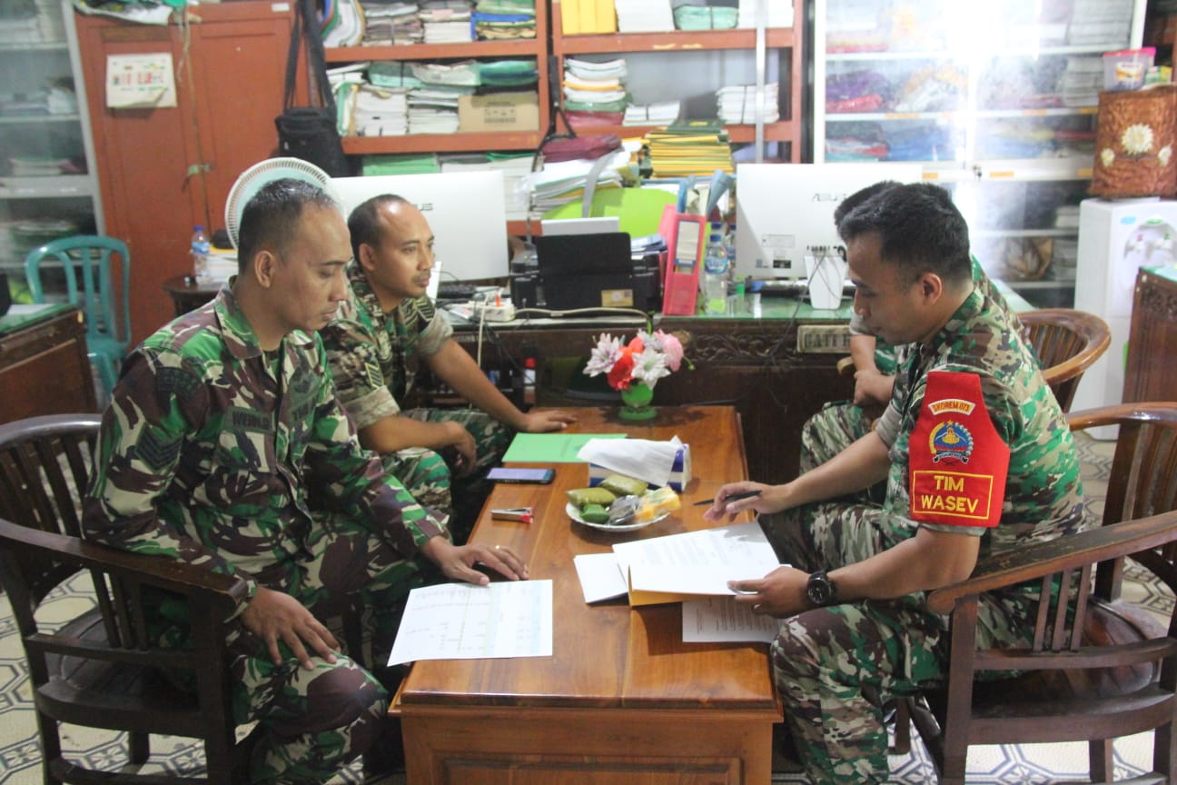 Mayor Inf Hermawan Adi Nugroho Pimpin Verifikasi di Kodim 0721/Blora